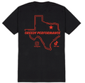 Cotton tshirt with red TX logo
