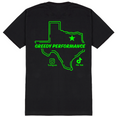 Cotton tshirt with green TX logo