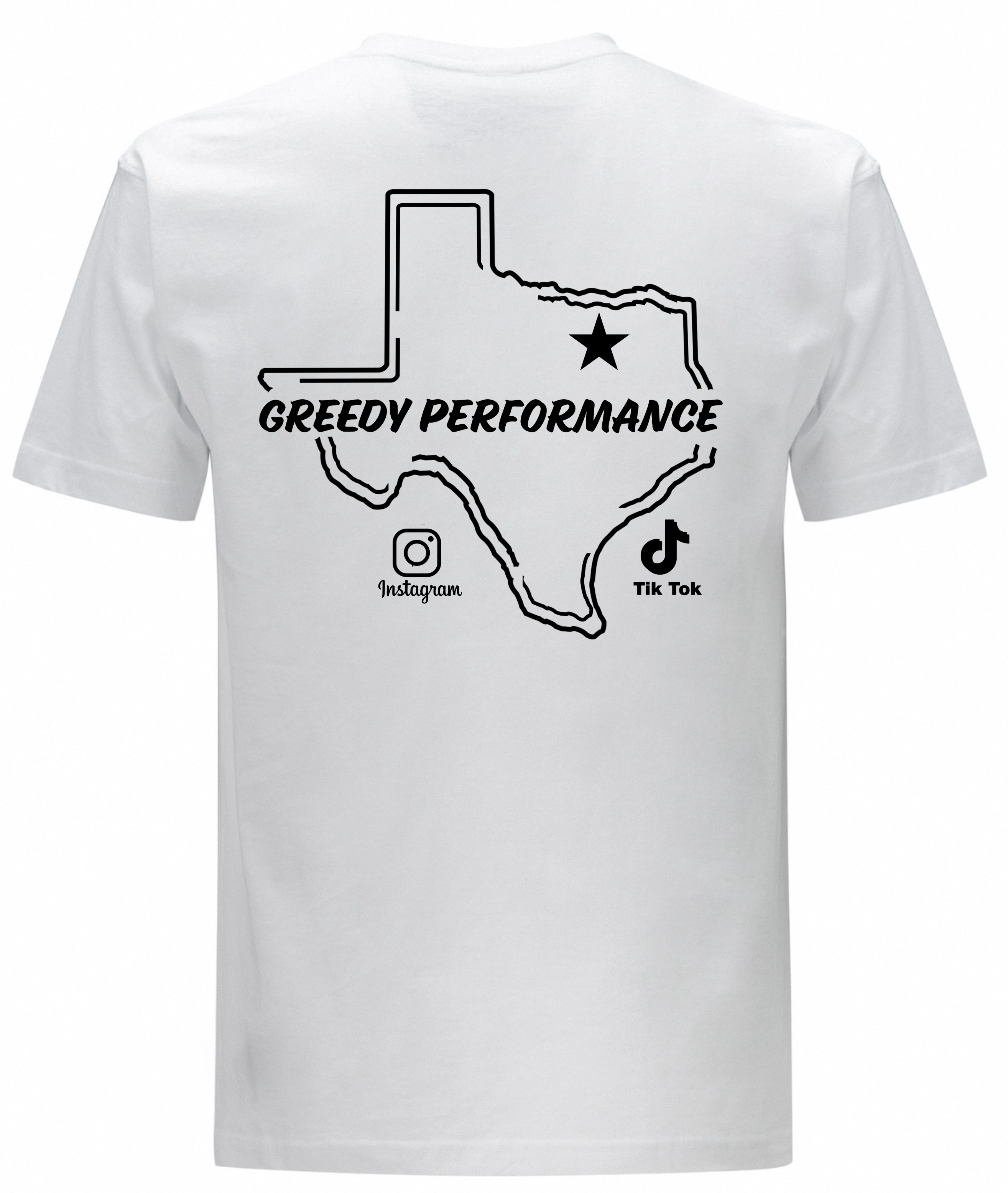 Dry fit tshirt with black TX logo