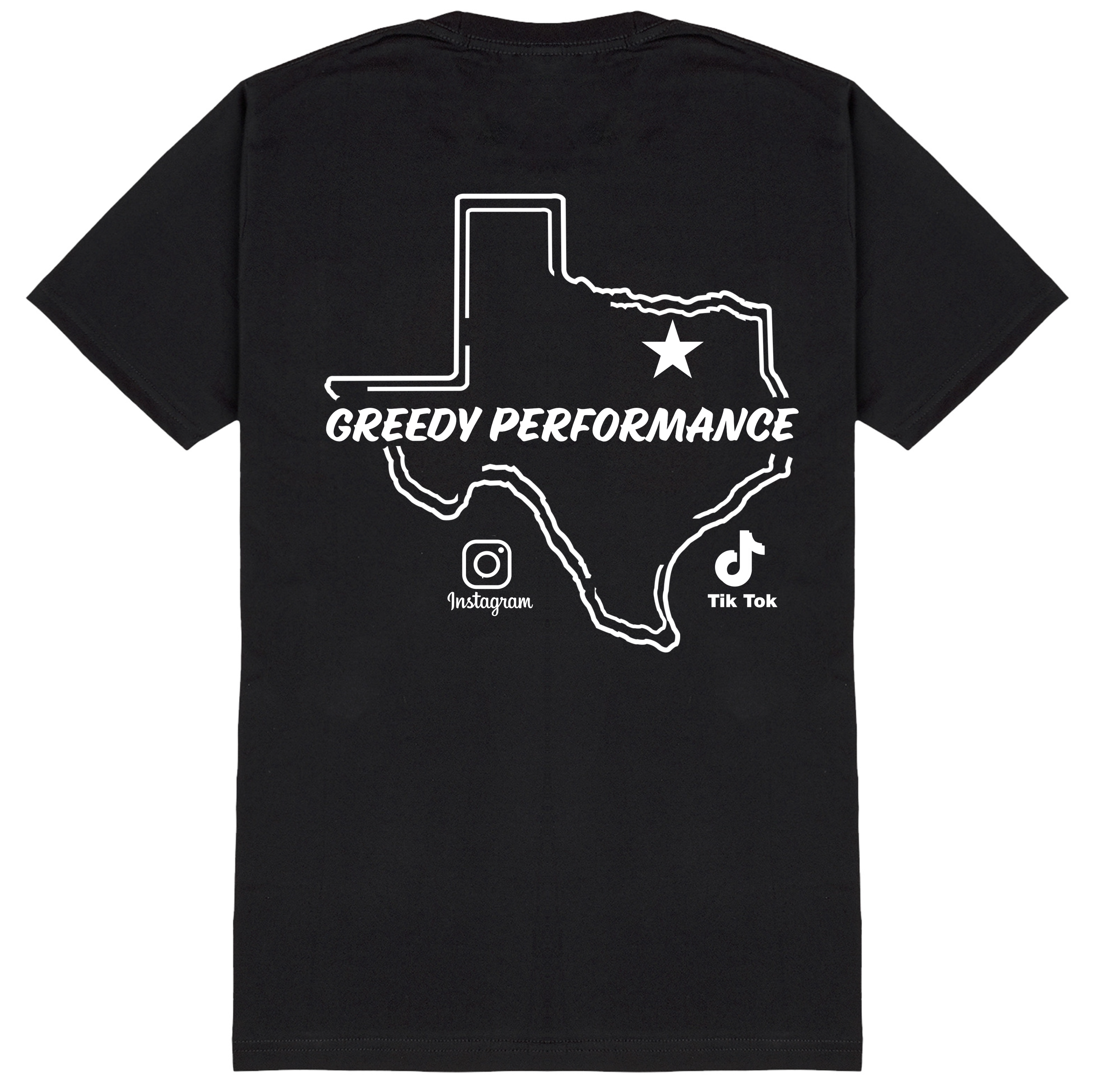 Dry fit tshirt with white TX logo